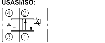 SP08-46R   Spool, 4-Way, 2-Position