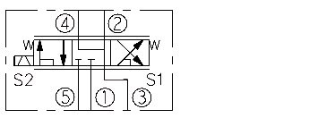 SP08-57D   Spool, 5-Way, 3-Position . . . 
