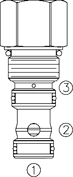 ER10-S30   Pressure Reducing Spool Logic Element