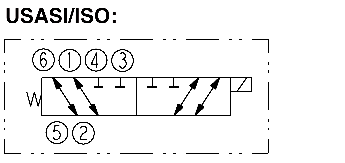 SV12-60   Spool, 2-Position, 6-Way