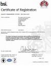 BSI Certificate ISO 9001-2015